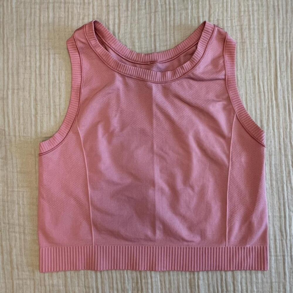Old Navy active seamless crop tank top